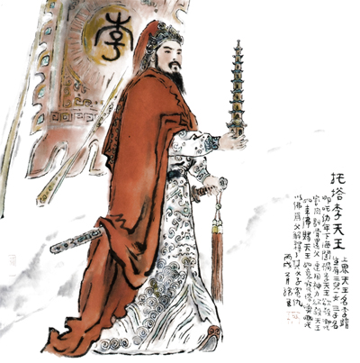 ประวัติศาสตร์จีน,  ราชวงศ์โจว,  เจียงจื่อหยา, นาจา, หลี่จิ้ง